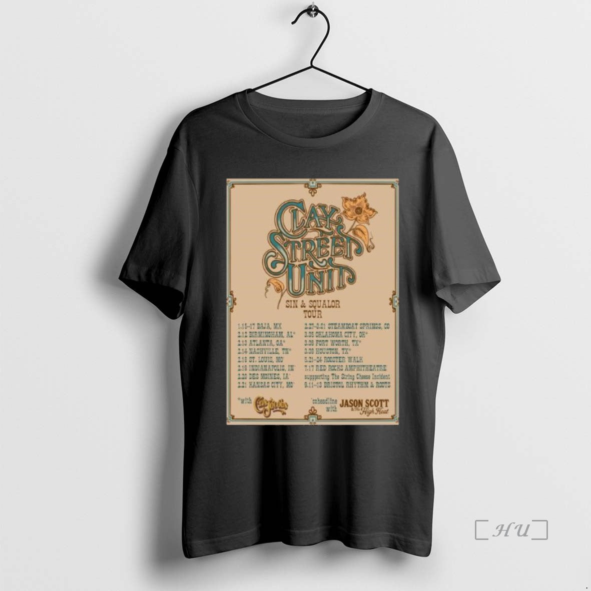 Officials Clay Street Unit Sin Squalor Tour 2026 Long Sleve T-Shirts, Hoodie, Sweatshirt