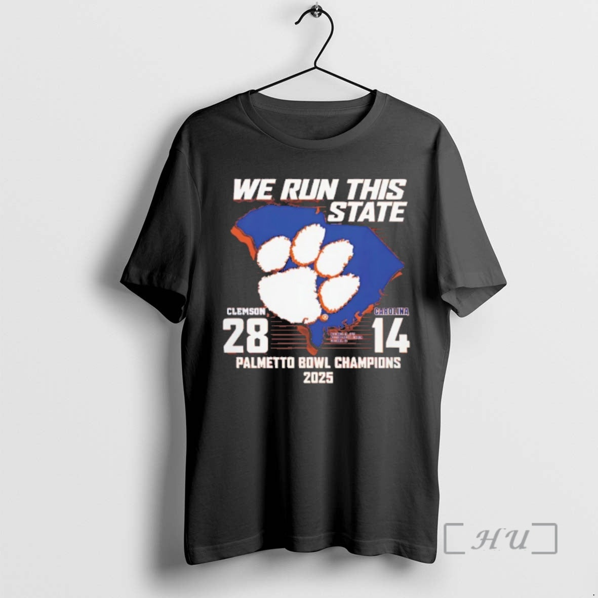 Officials Clemson 2025 Palmetto Bowl Champions We Run This State 28 14 Carolina Premium T-Shirts, Hoodie, Sweatshirt