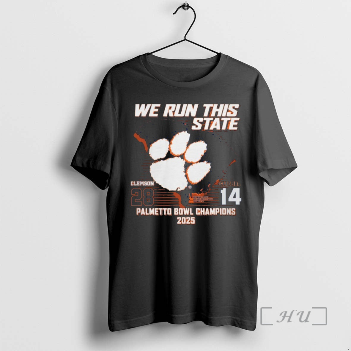 Officials Clemson Tigers 2025 Palmetto Bowl Champions Score T-Shirts, Hoodie, Sweatshirt | PopFlextees.com