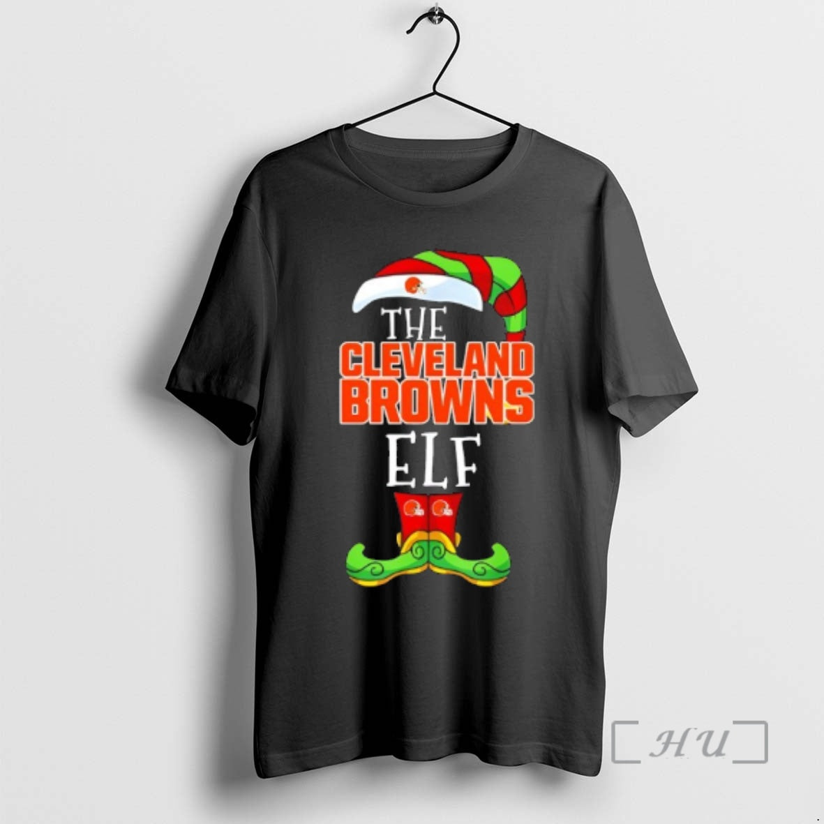 Officials Cleveland Browns Christmas Elf T-Shirts, Hoodie, Sweatshirt | PopFlextees.com