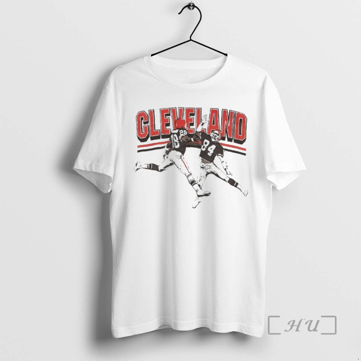 Officials Cleveland Browns Football Player High Five T-Shirts, Hoodie, Sweatshirt | PopFlextees.com