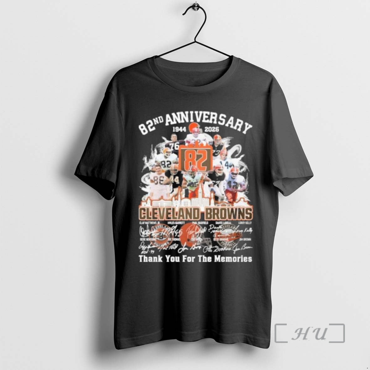 Officials Cleveland Browns Team 92nd Anniversary 1944 2026 Thank You For The Memories Premium T-Shirts, Hoodie, Sweatshirt