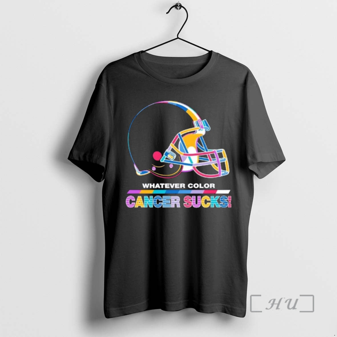 Officials Cleveland Browns Football Whatever Color Cancer Sucks Logo Colors T-Shirts, Hoodie, Sweatshirt | PopFlextees.com
