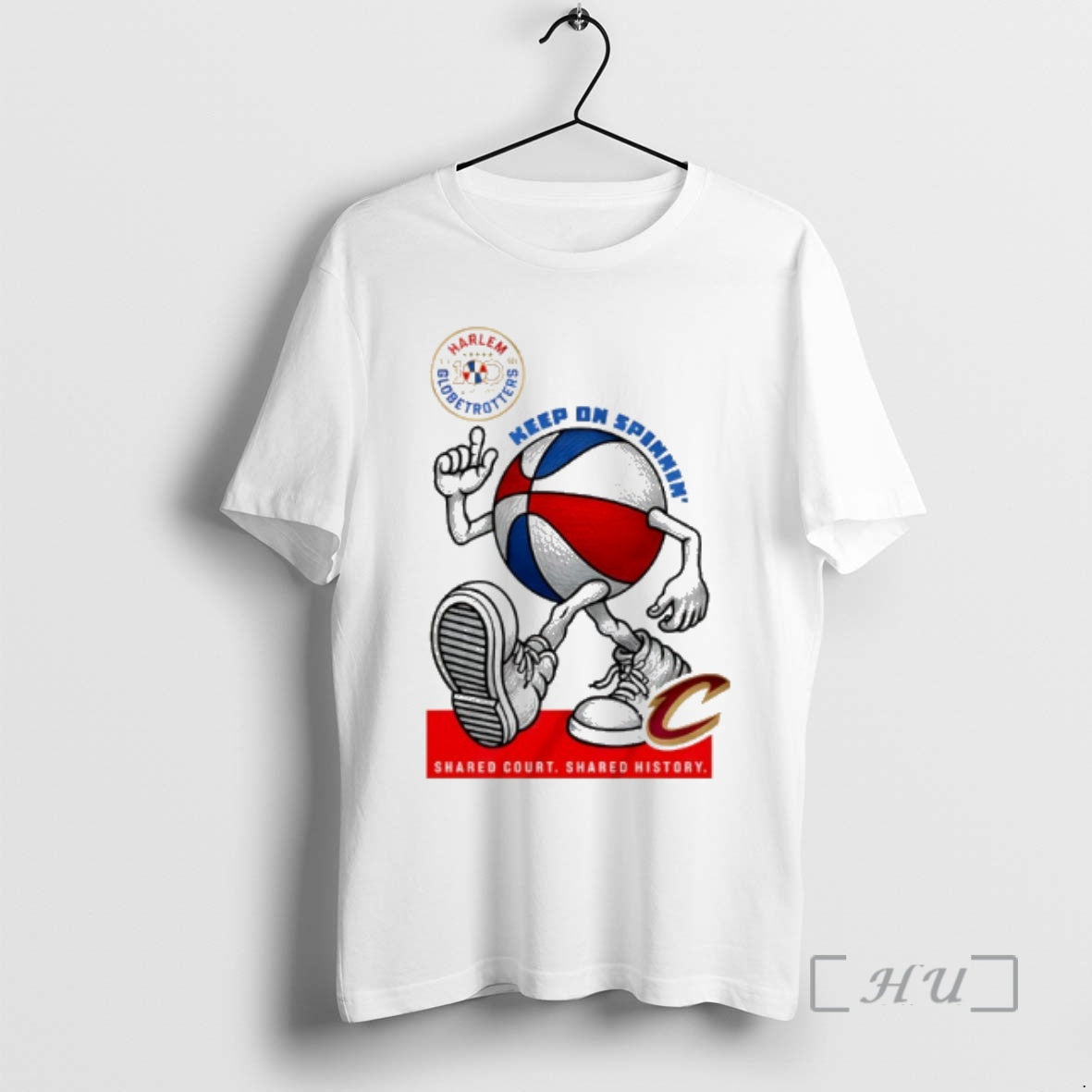 Officials Cleveland Cavaliers X Harlem Globetrotters Keep Spinning 2026 T-Shirts, Hoodie, Sweatshirt