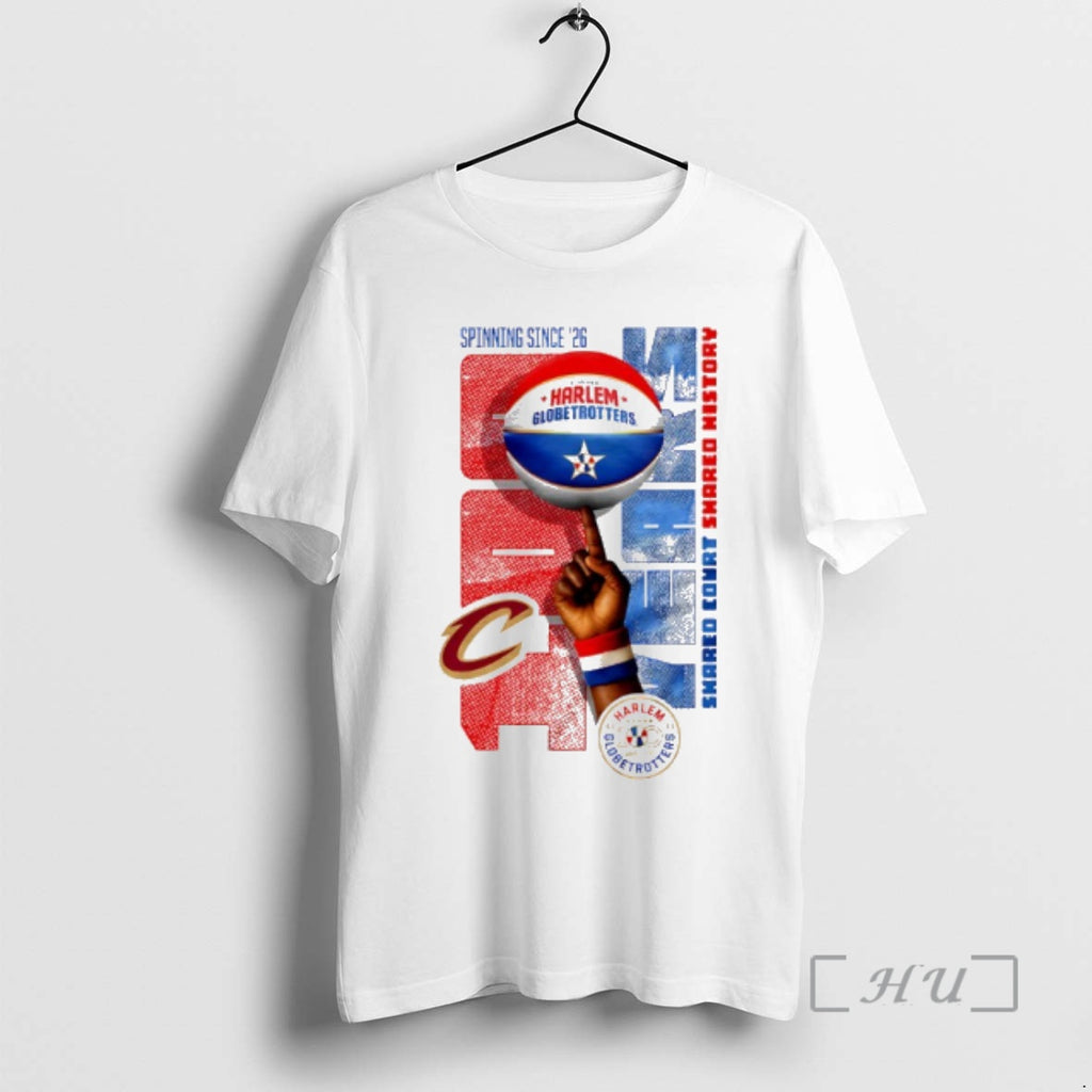 Officials Cleveland Cavaliers X Harlem Globetrotters Spinning Since 26 T-Shirts, Hoodie, Sweatshirt