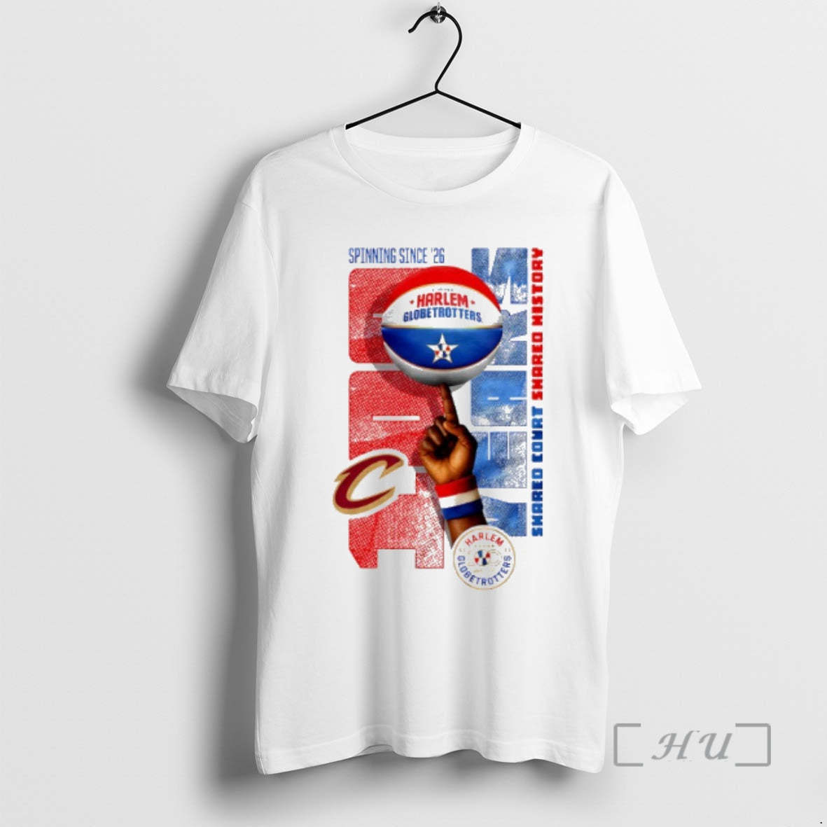 Officials Cleveland Cavaliers X Harlem Globetrotters Spinning Since 26 T-Shirts, Hoodie, Sweatshirt