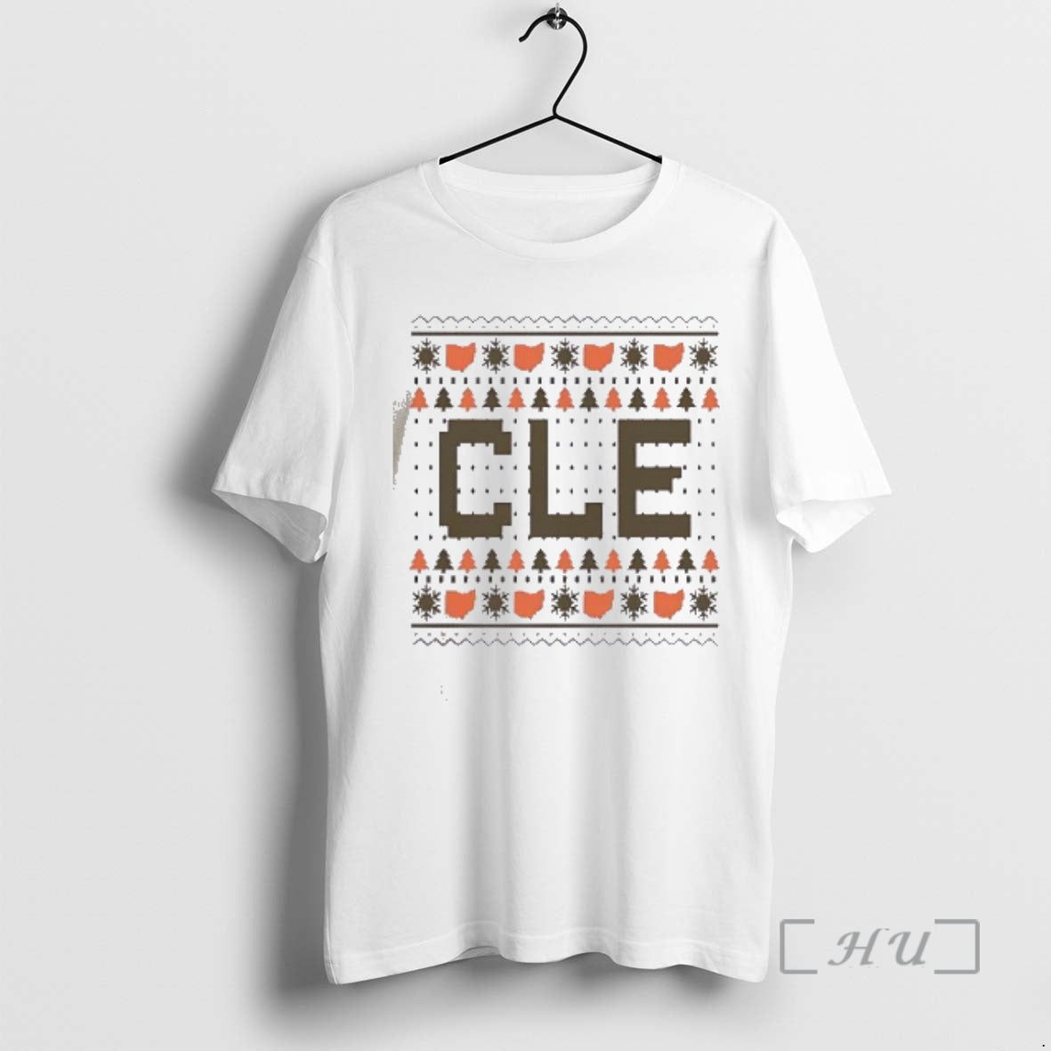 Officials Cleveland Christmas Cle Football T-Shirts, Hoodie, Sweatshirt | PopFlextees.com