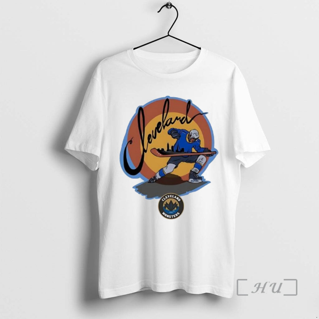 Officials Cleveland Monsters Ice Hockey Graphic T-Shirts, Hoodie, Sweatshirt | PopFlextees.com