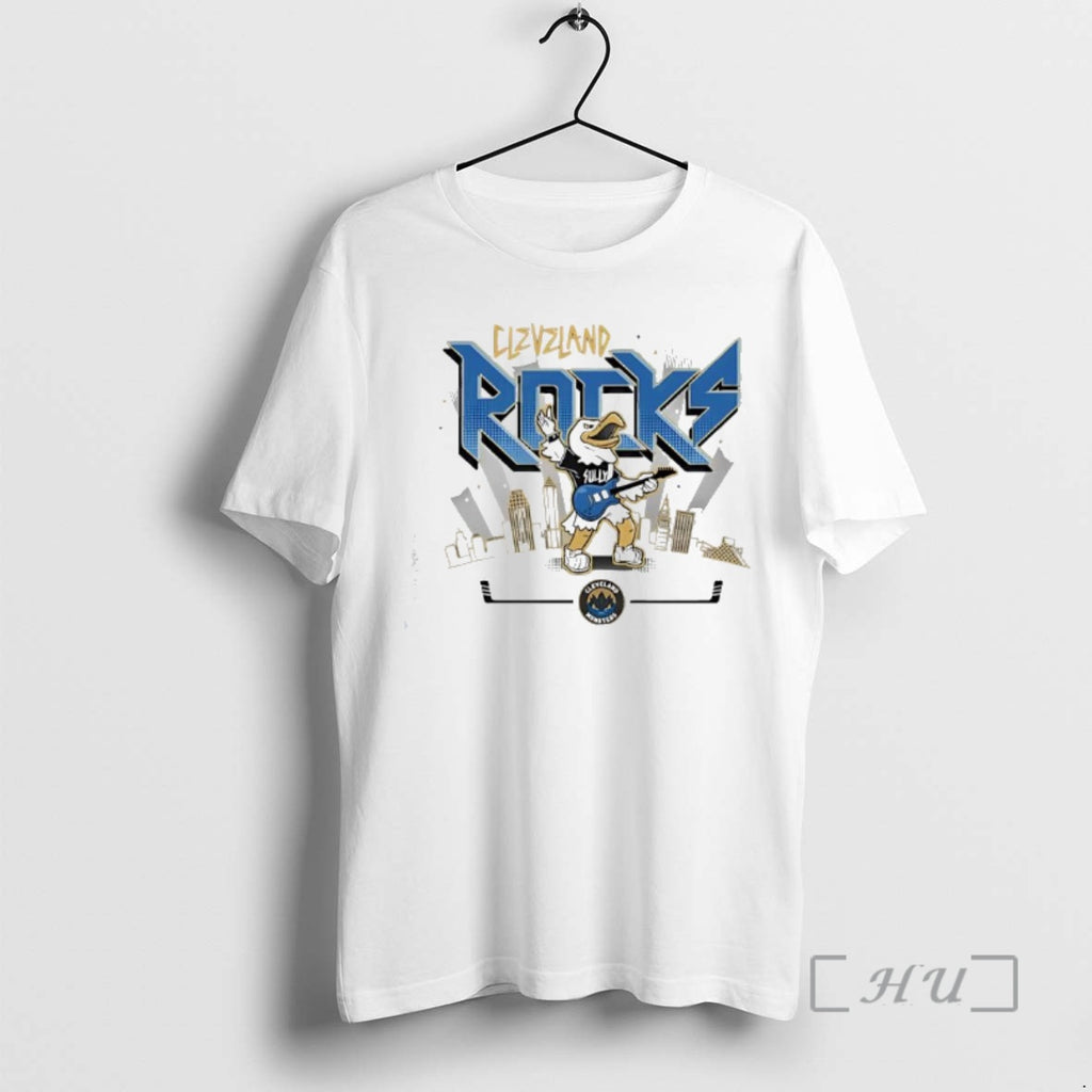 Officials Cleveland Monsters Rocks Sully Mascot T-Shirts, Hoodie, Sweatshirt | PopFlextees.com