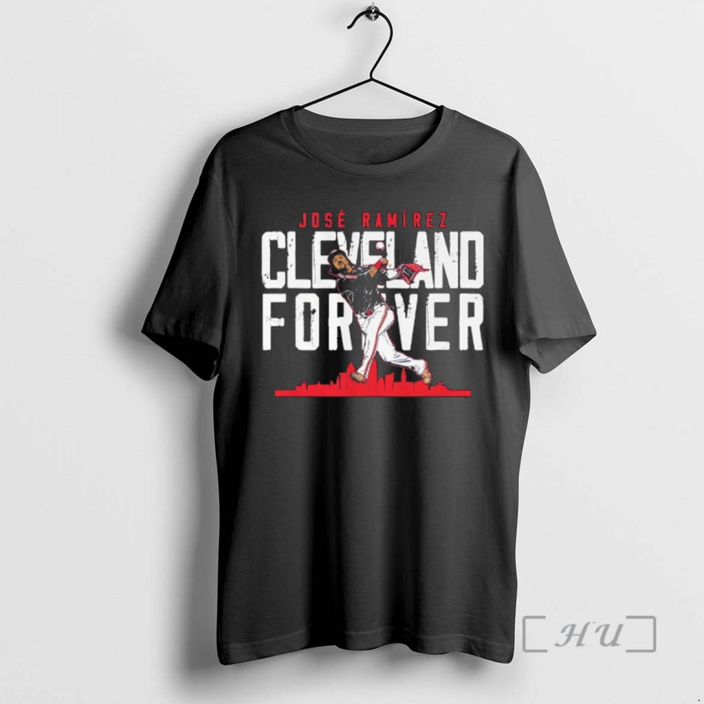 Officials Cleveland Forever Jose Ramirez Loyalty Stuns The Guardians Fans T-Shirts, Hoodie, Sweatshirt | PopFlextees.com