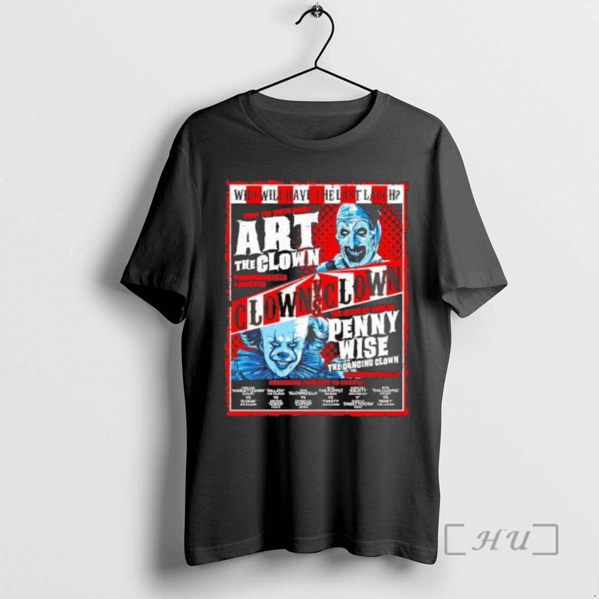 Officials Clown Vs Clown The Eater Of Worlds Pennywise T-Shirts, Hoodie, Sweatshirt | PopFlextees.com