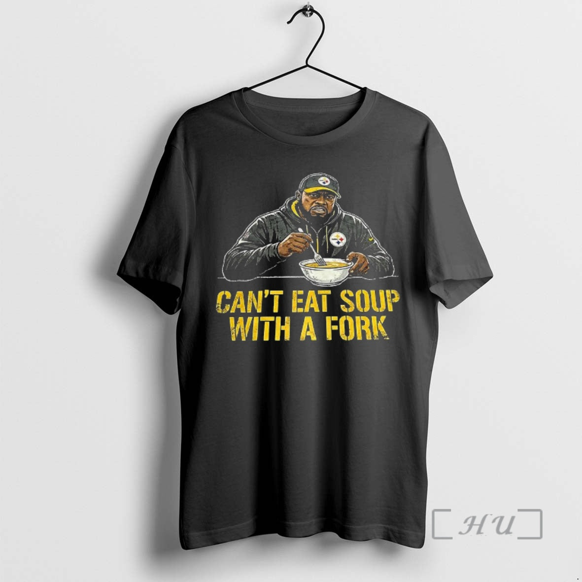 Officials Coach Mike Tomlin Cant Eat Soup With A Fork T-Shirts, Hoodie, Sweatshirt | PopFlextees.com