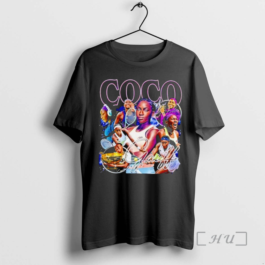 Officials Coco Gauff Tennis Graphic T-Shirts, Hoodie, Sweatshirt | PopFlextees.com
