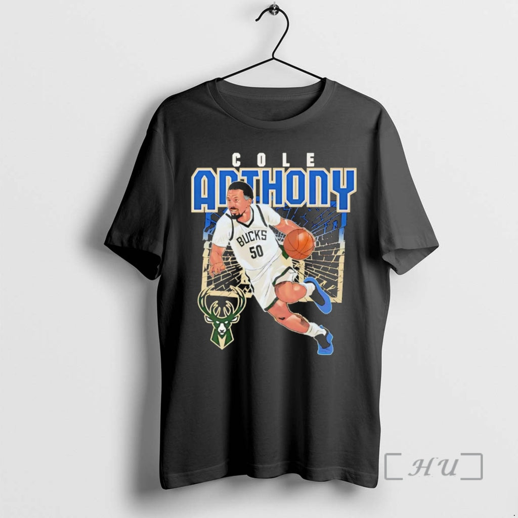 Officials Cole Anthony Backboard Shattering Milwaukee Bucks T-Shirts, Hoodie, Sweatshirt | PopFlextees.com