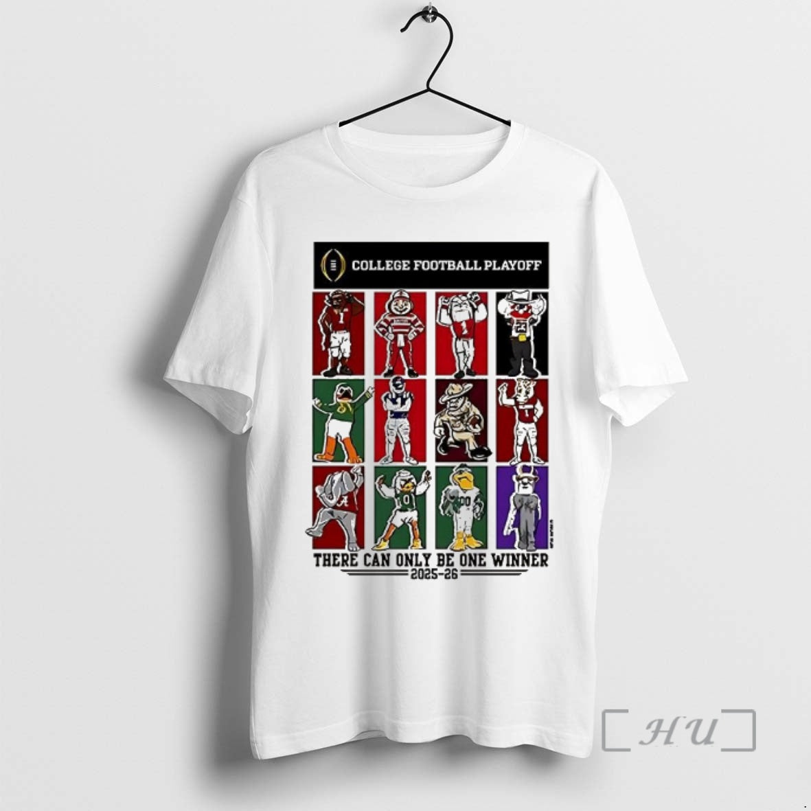 Officials College Football Playoff 12 Team Mascots 2025 2026 T-Shirts, Hoodie, Sweatshirt | PopFlextees.com