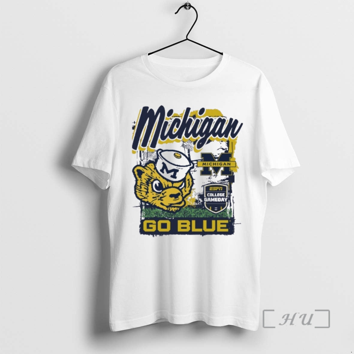 Officials College Gameday 2025 Michigan Football Mascot Go Blue T-Shirts, Hoodie, Sweatshirt | PopFlextees.com