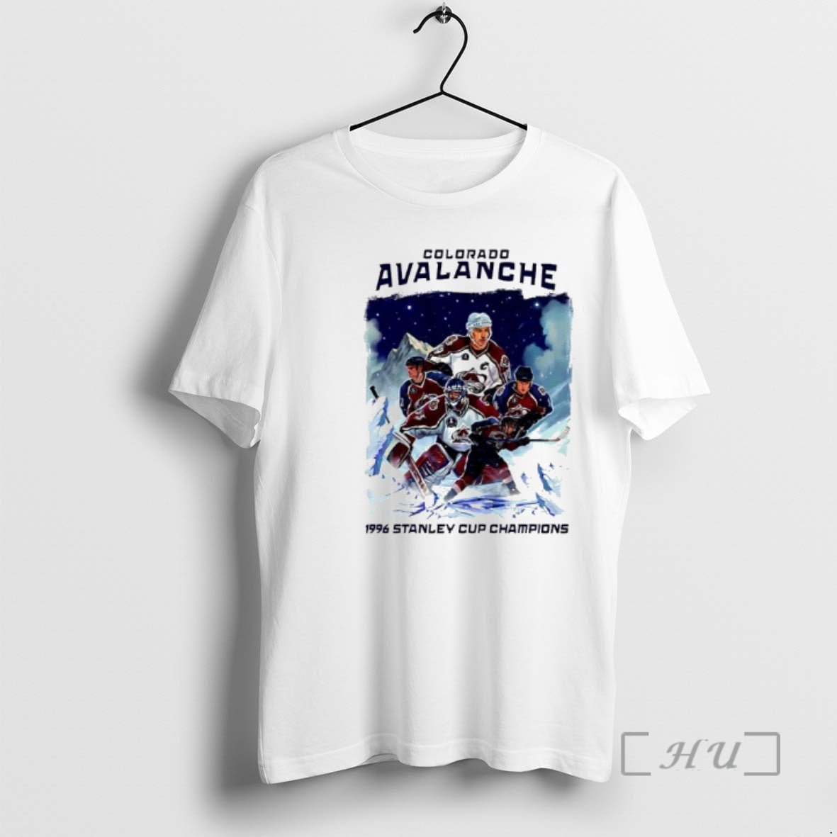 Officials Colorado Avalanche 1996 Stanley Cup Champions T-Shirts, Hoodie, Sweatshirt | PopFlextees.com