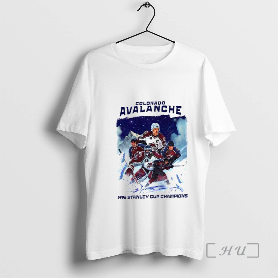 Officials Colorado Avalanche Stanley Cup 1996 Stanley Cup Champions T-Shirts, Hoodie, Sweatshirt | PopFlextees.com