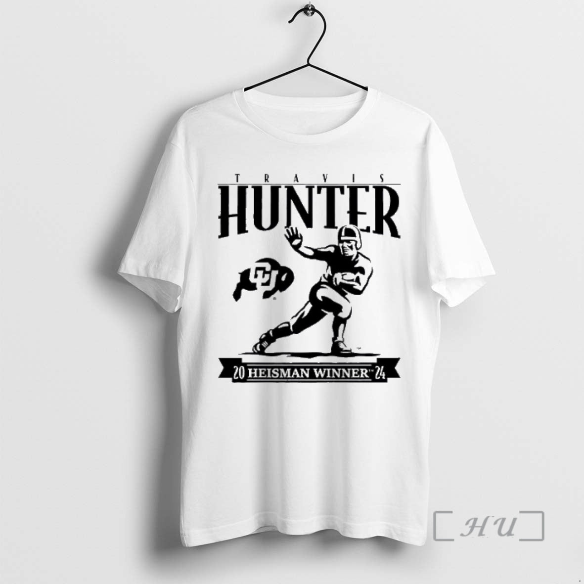 Officials Colorado Football Travis Hunter Heisman Trophy T-Shirts, Hoodie, Sweatshirt | PopFlextees.com