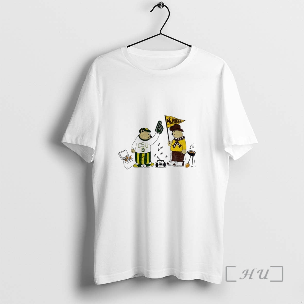 Officials Colorado State Rams Vs Oklahoma State Cowboys Pokes Tailgating Fan Bears Premium T Shirts Hoodie, Sweatshirt