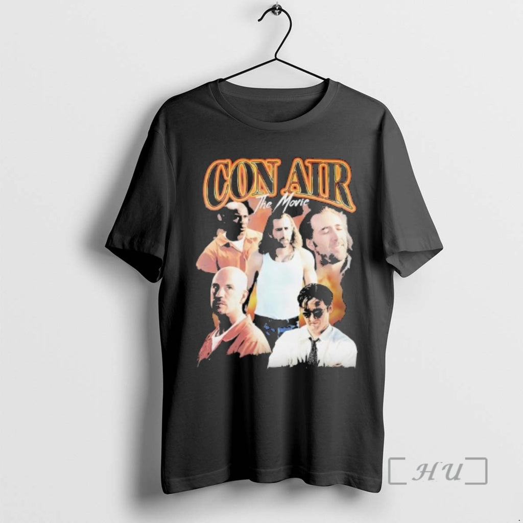 Officials Con Air 90s Bootleg The Movie Graphic T-Shirts, Hoodie, Sweatshirt | PopFlextees.com