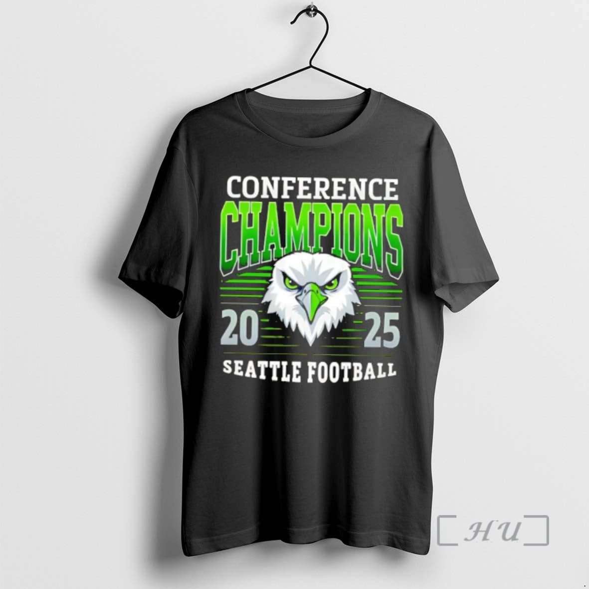 Officials Conference Champions 2025 Seattle Football Eagle Mascot Graphic T-Shirts, Hoodie, Sweatshirt | PopFlextees.com