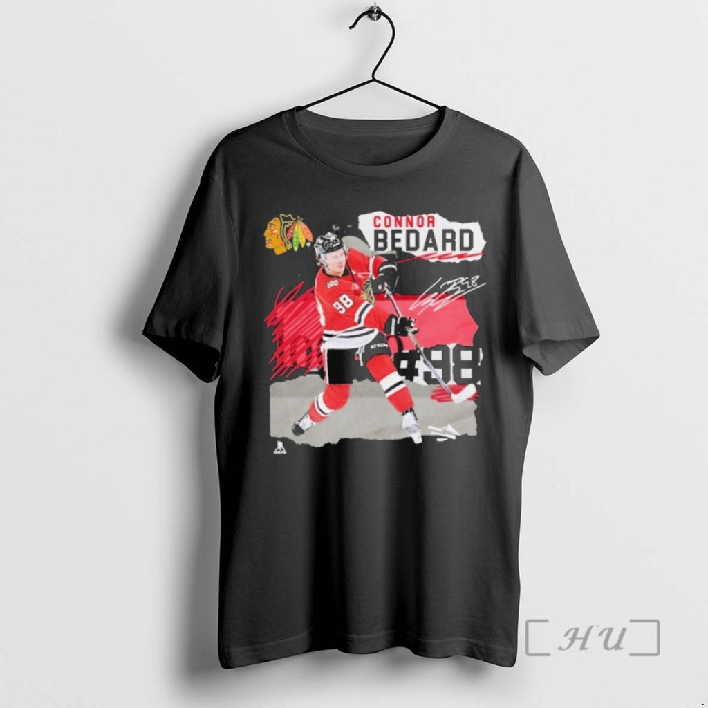 Officials Connor Bedard Chicago Blackhawks Fresh Ice T-Shirts, Hoodie, Sweatshirt | PopFlextees.com