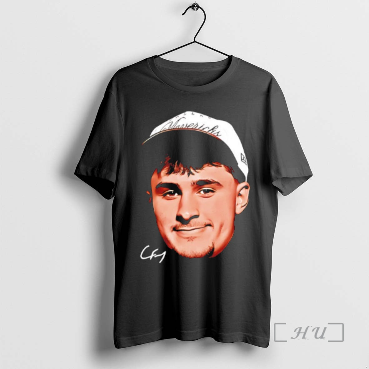 Officials Cooper Flagg Dallas Mavericks Big Face Signature T-Shirts, Hoodie, Sweatshirt | PopFlextees.com