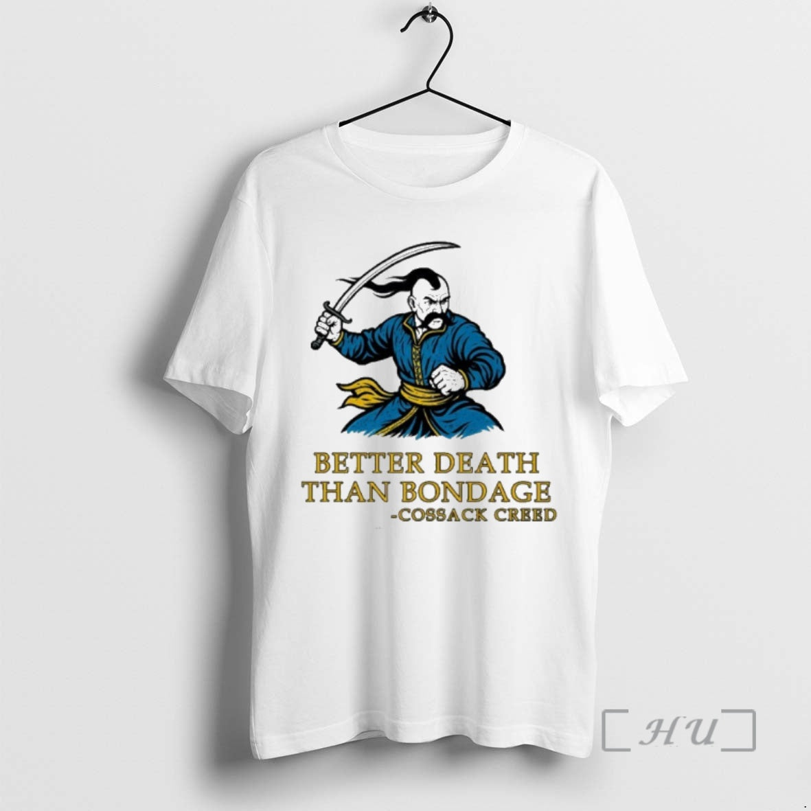 Officials Cossack Creed Better Death Than Bondage T-Shirts, Hoodie, Sweatshirt | PopFlextees.com