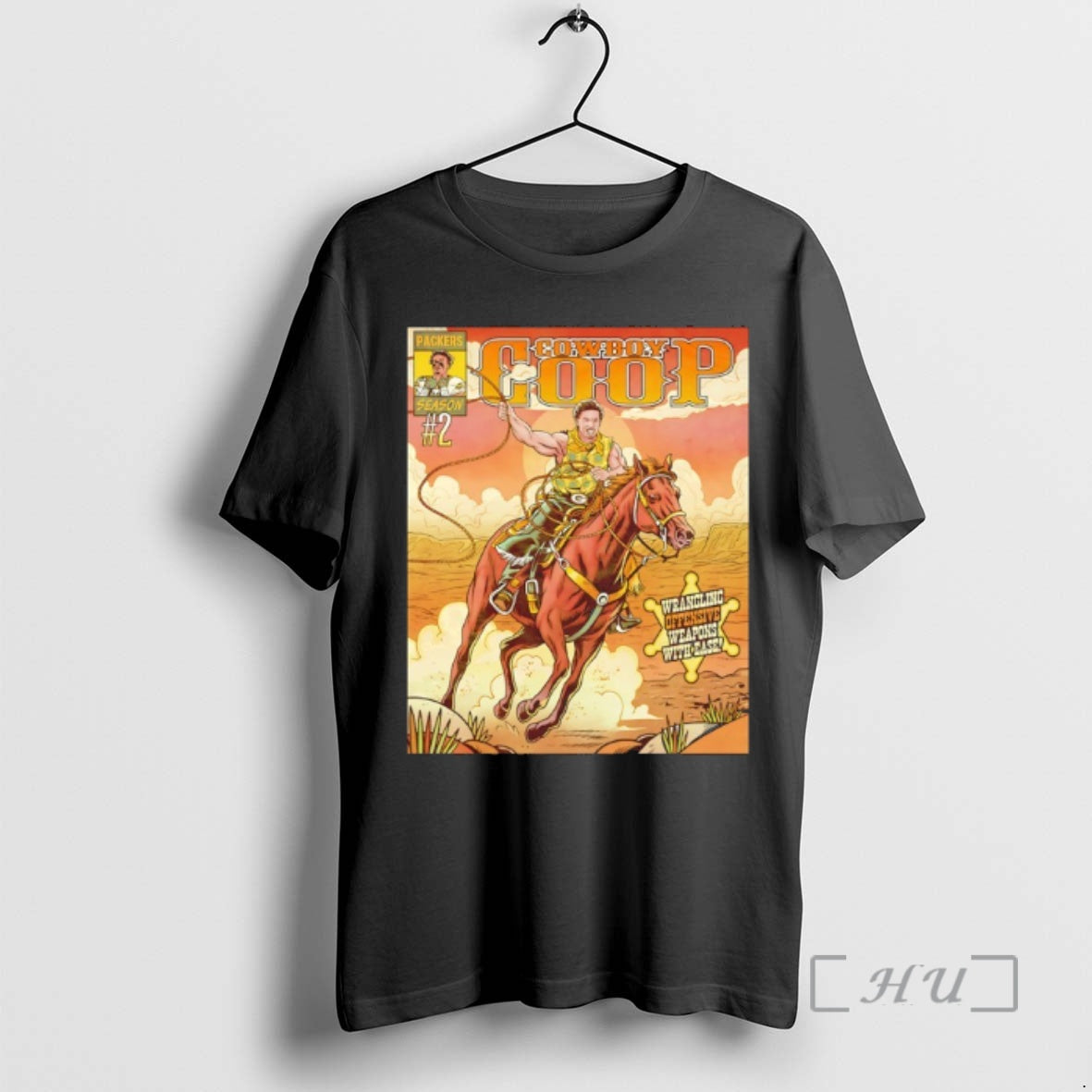 Officials Cowboy Edgerrin Cooper Packers Wrangling Offensive Weapons With Ease T-Shirts, Hoodie, Sweatshirt | PopFlextees.com