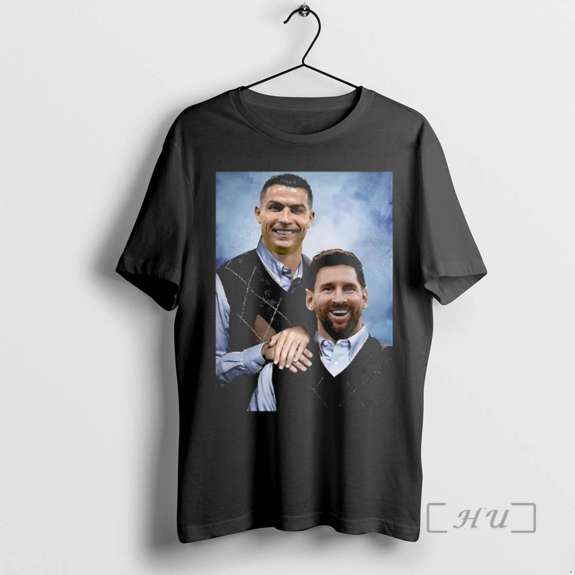 Officials Cr7 And Messi Step Brothers The Goats T-Shirts, Hoodie, Sweatshirt | PopFlextees.com
