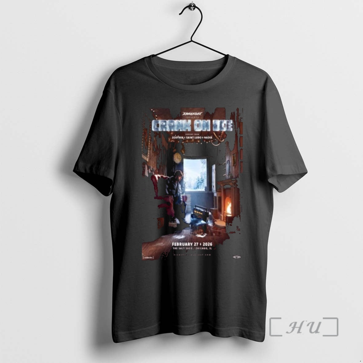 Officials Crankdat On Ice February 27th 2026 Chicago Tour T-Shirts, Hoodie, Sweatshirt | PopFlextees.com