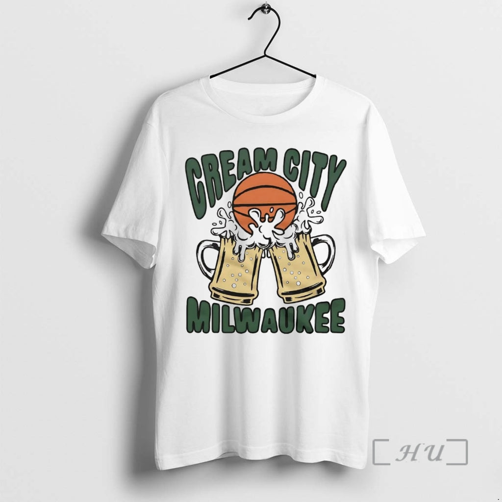 Officials Cream City Milwaukee Bucks Beers T-Shirts, Hoodie, Sweatshirt | PopFlextees.com