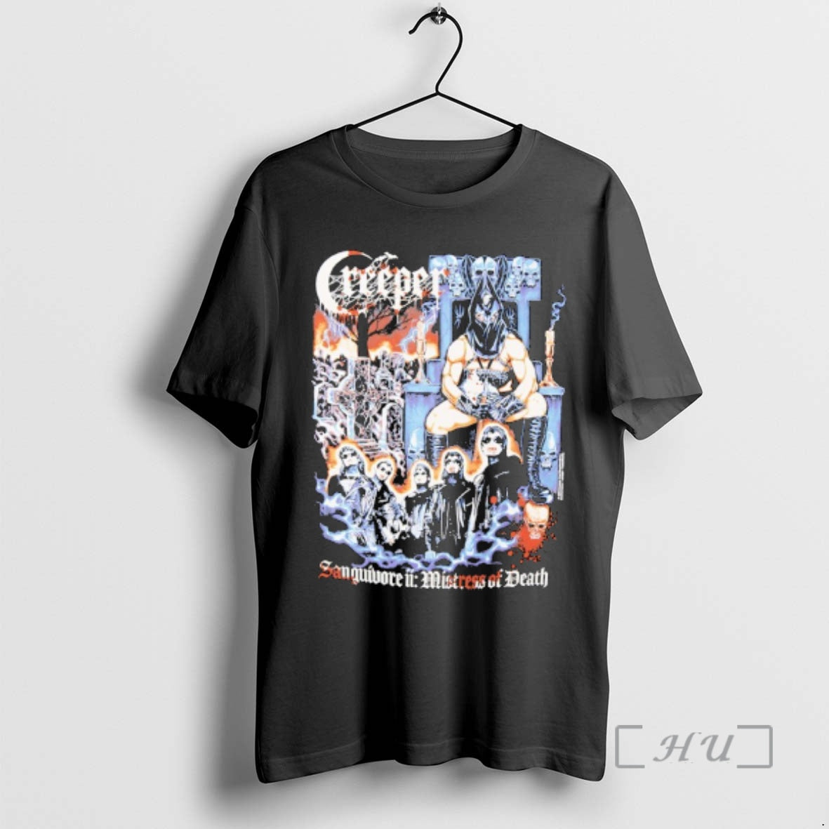 Officials Creeper Sanguivore Ii Mistress Of Death T-Shirts, Hoodie, Sweatshirt | PopFlextees.com