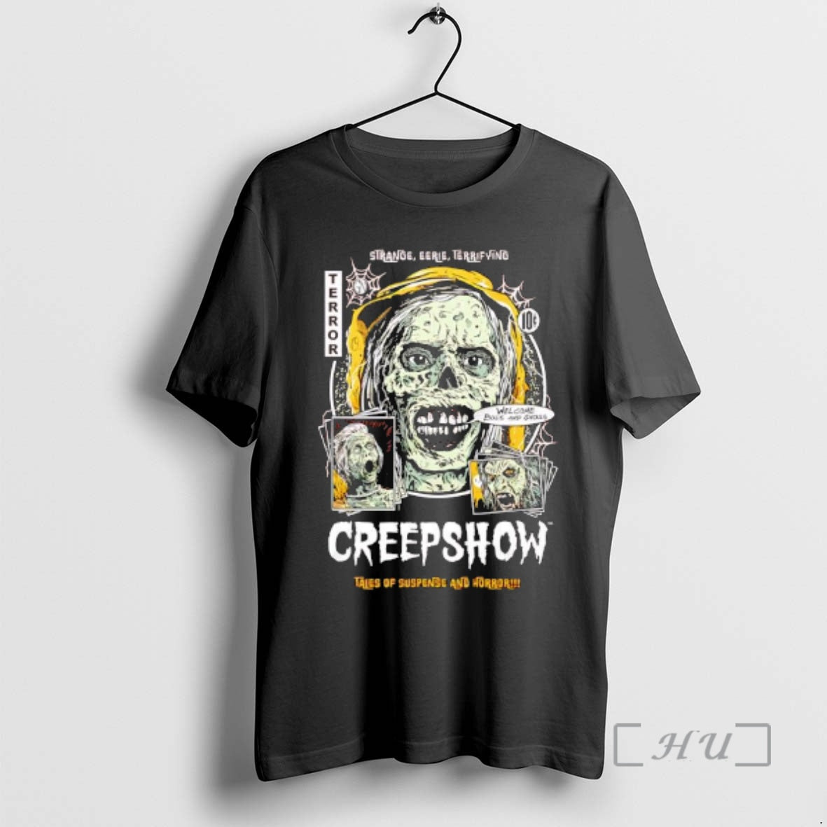 Officials Creepshow Strange Eerie Terrifying Terror Graphic T-Shirts, Hoodie, Sweatshirt | PopFlextees.com