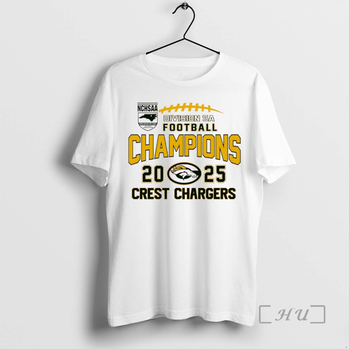 Officials Crest Chargers 2025 Nchsaa Division 5a Football Champions Christmas T-Shirts, Hoodie, Sweatshirt | PopFlextees.com
