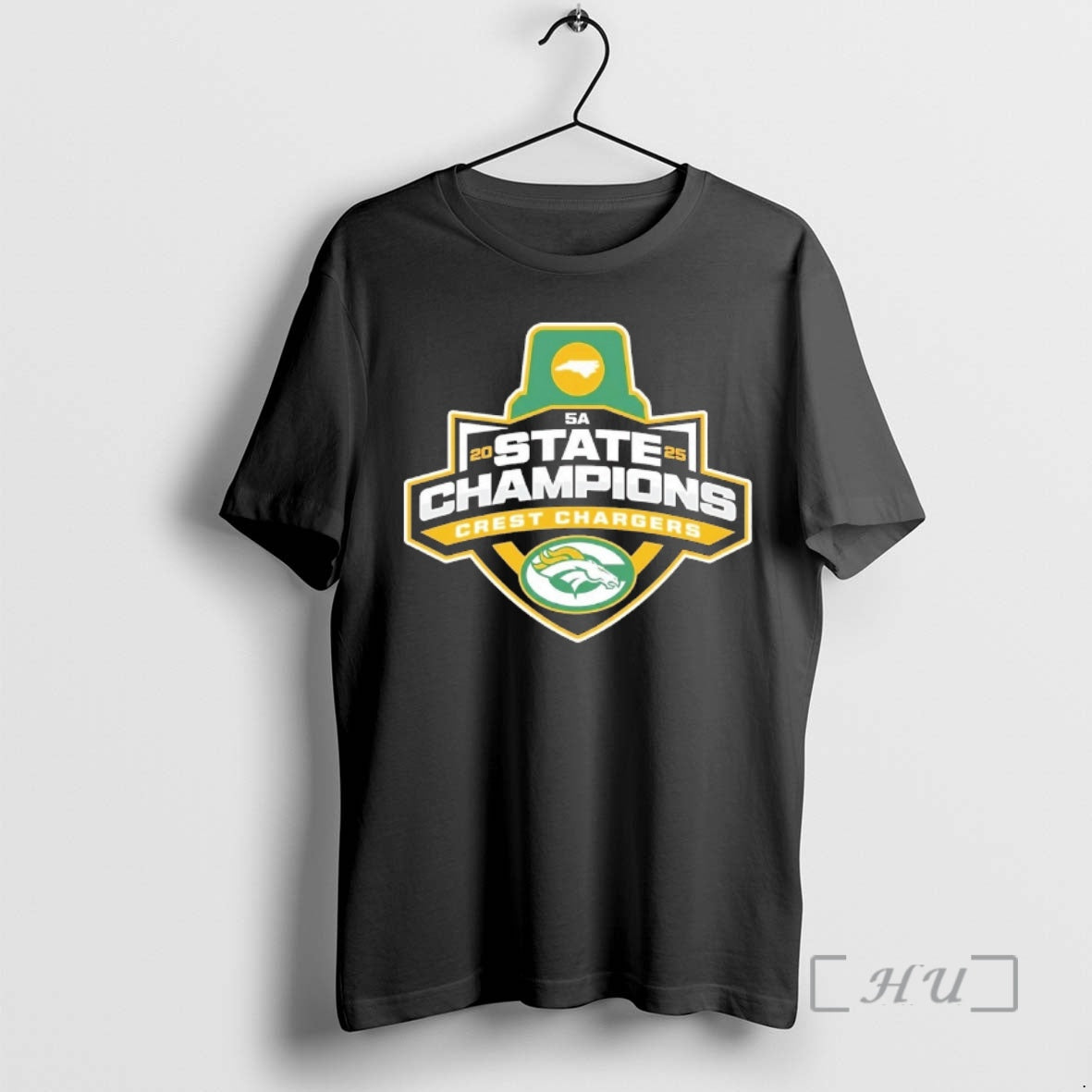 Officials Crest Chargers Nc 5a State Champions 2025 T-Shirts, Hoodie, Sweatshirt | PopFlextees.com