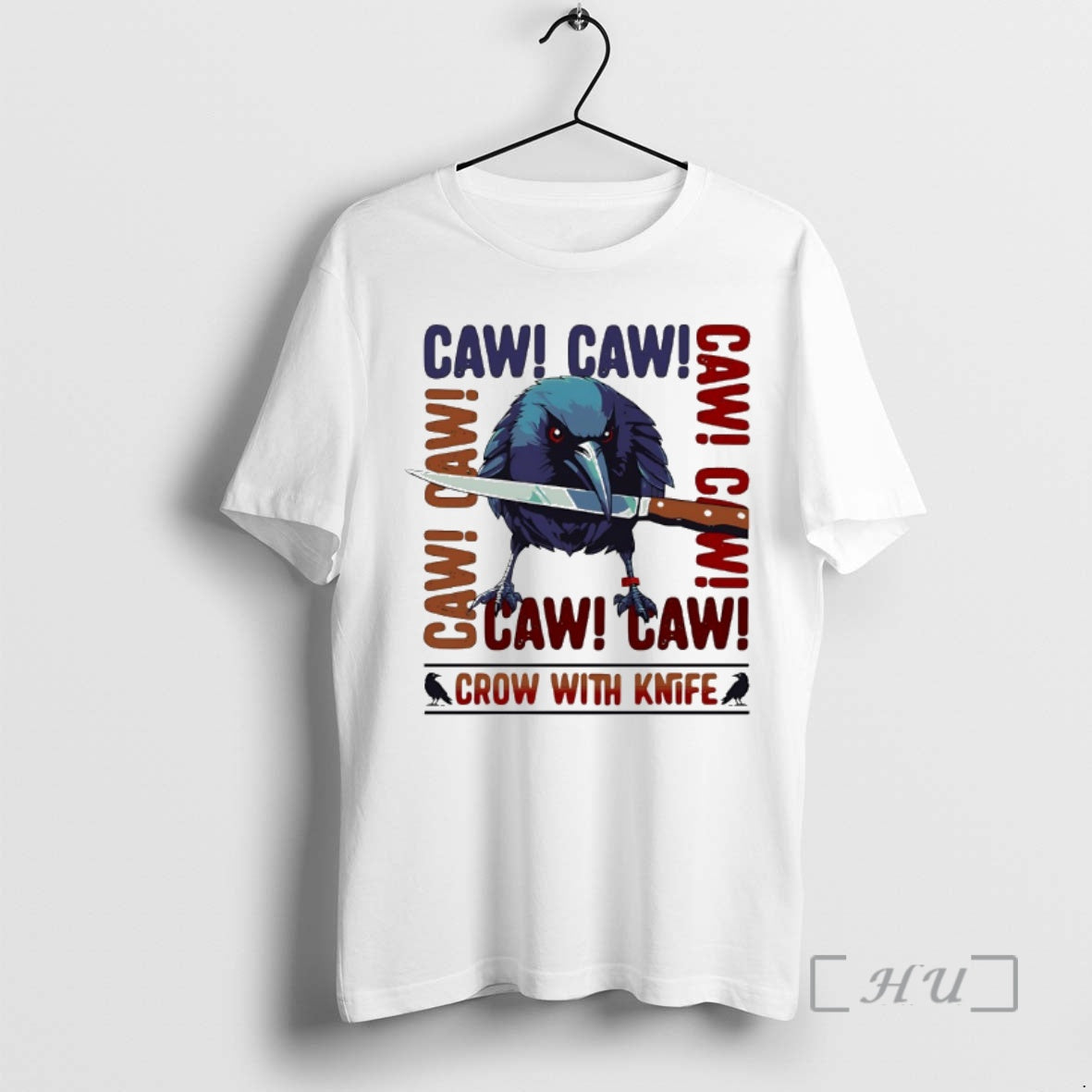 Officials Crow With Knife Caw T-Shirts, Hoodie, Sweatshirt | PopFlextees.com