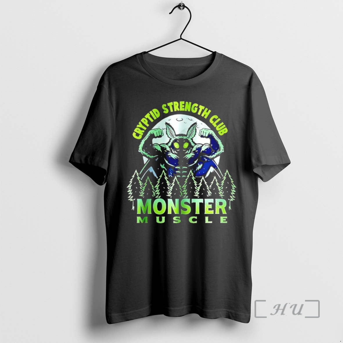 Officials Cryptid Strength Club Monster Muscle T-Shirts, Hoodie, Sweatshirt | PopFlextees.com