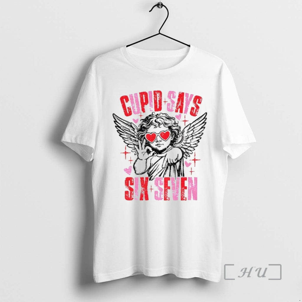 Officials Cupid Days 67 Love Graphic Valentines Day T-Shirts, Hoodie, Sweatshirt | PopFlextees.com