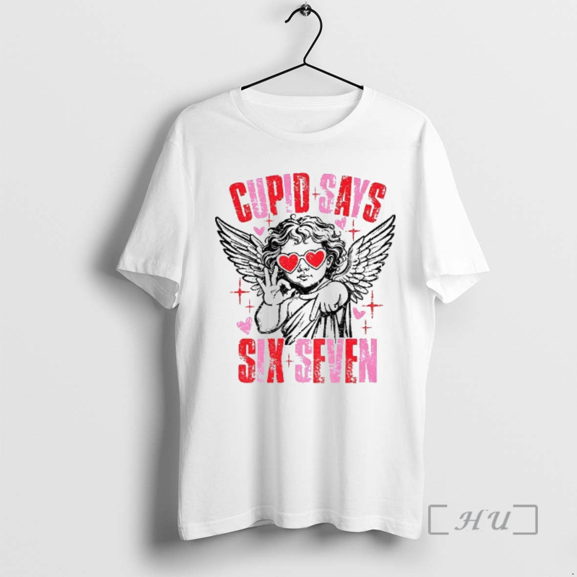 Officials Cupid Days 67 Love Graphic Valentines Day T-Shirts, Hoodie, Sweatshirt | PopFlextees.com