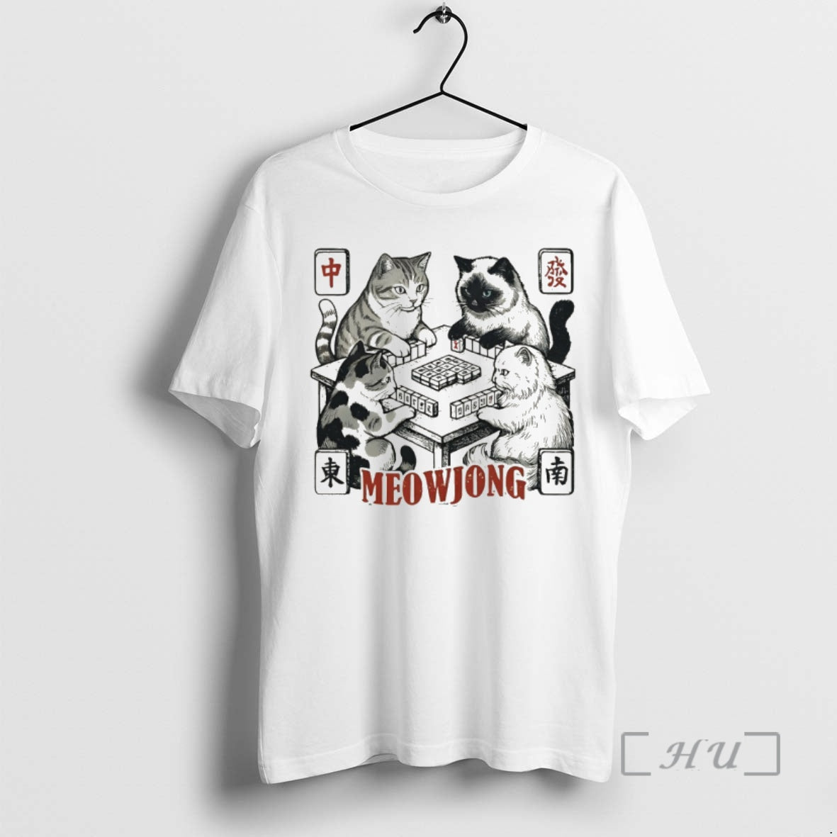 Officials Cute Cats Playing Mah Jongg T-Shirts, Hoodie, Sweatshirt | PopFlextees.com