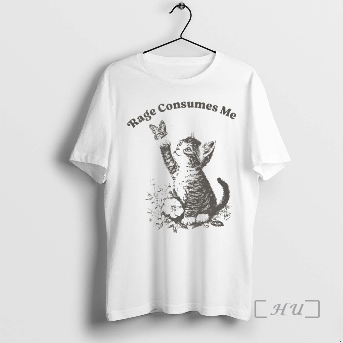 Officials Cute Cat Meme Rage Consumes Me T-Shirts, Hoodie, Sweatshirt | PopFlextees.com
