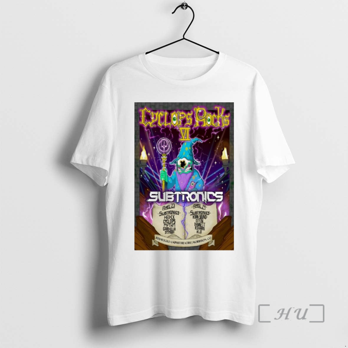 Officials Cyclops Rocks At Red Rocks Amphitheatre On April 23 24 2026 Premium T Shirts Hoodie, Sweatshirt | PopFlextees.com