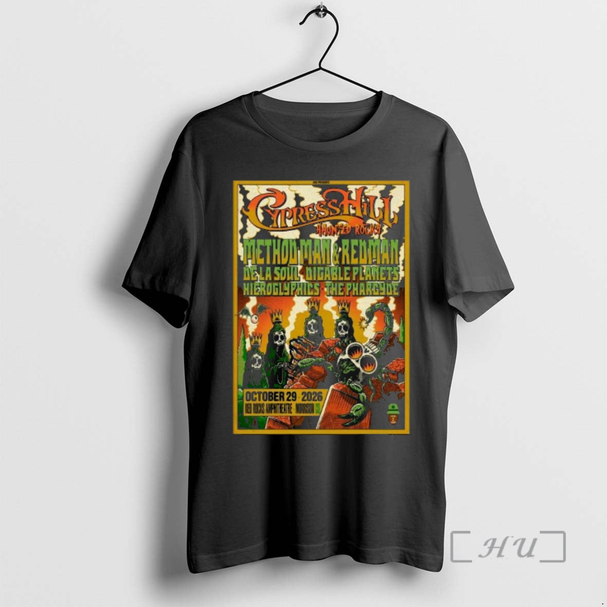 Officials Cypress Hill Oct 29 2026 At Red Rocks Amphitheatre Show Premium T Shirts Sweater Hoodie, Sweatshirt