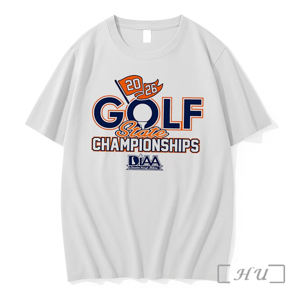 Officials Diaa Golf 2026 State Champions Logo Tee