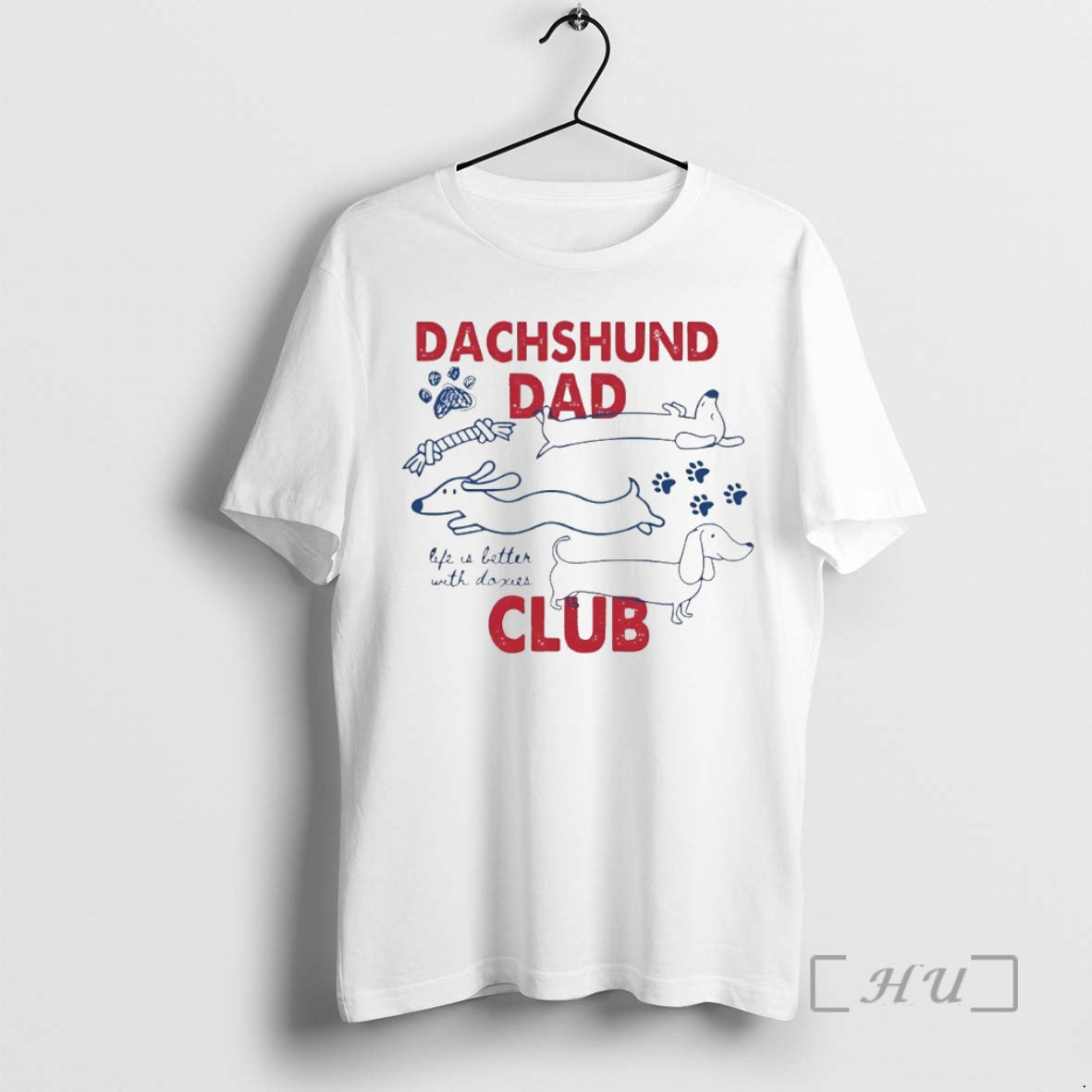 Officials Dachshund Dad Club Life Is Better With Doxies Circle T-Shirts, Hoodie, Sweatshirt | PopFlextees.com
