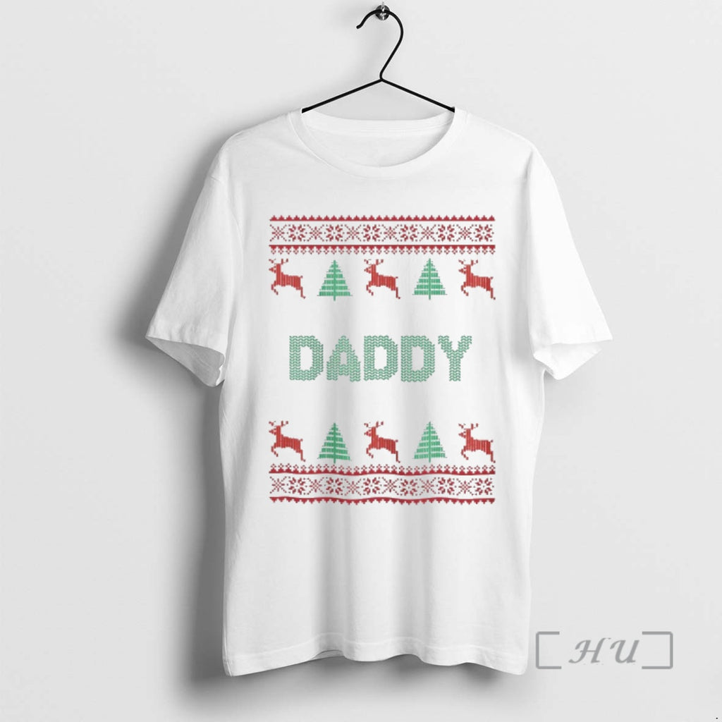 Officials Daddy 2025 Ugly Christmas T-Shirts, Hoodie, Sweatshirt | PopFlextees.com