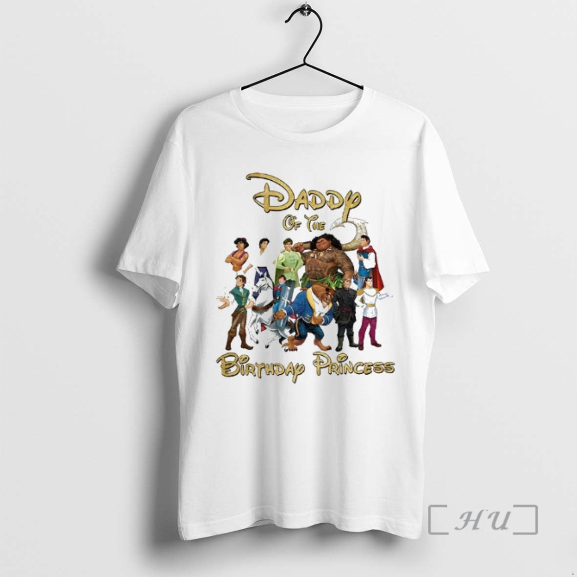 Officials Daddy Of The Birthday Princess T-Shirts, Hoodie, Sweatshirt | PopFlextees.com