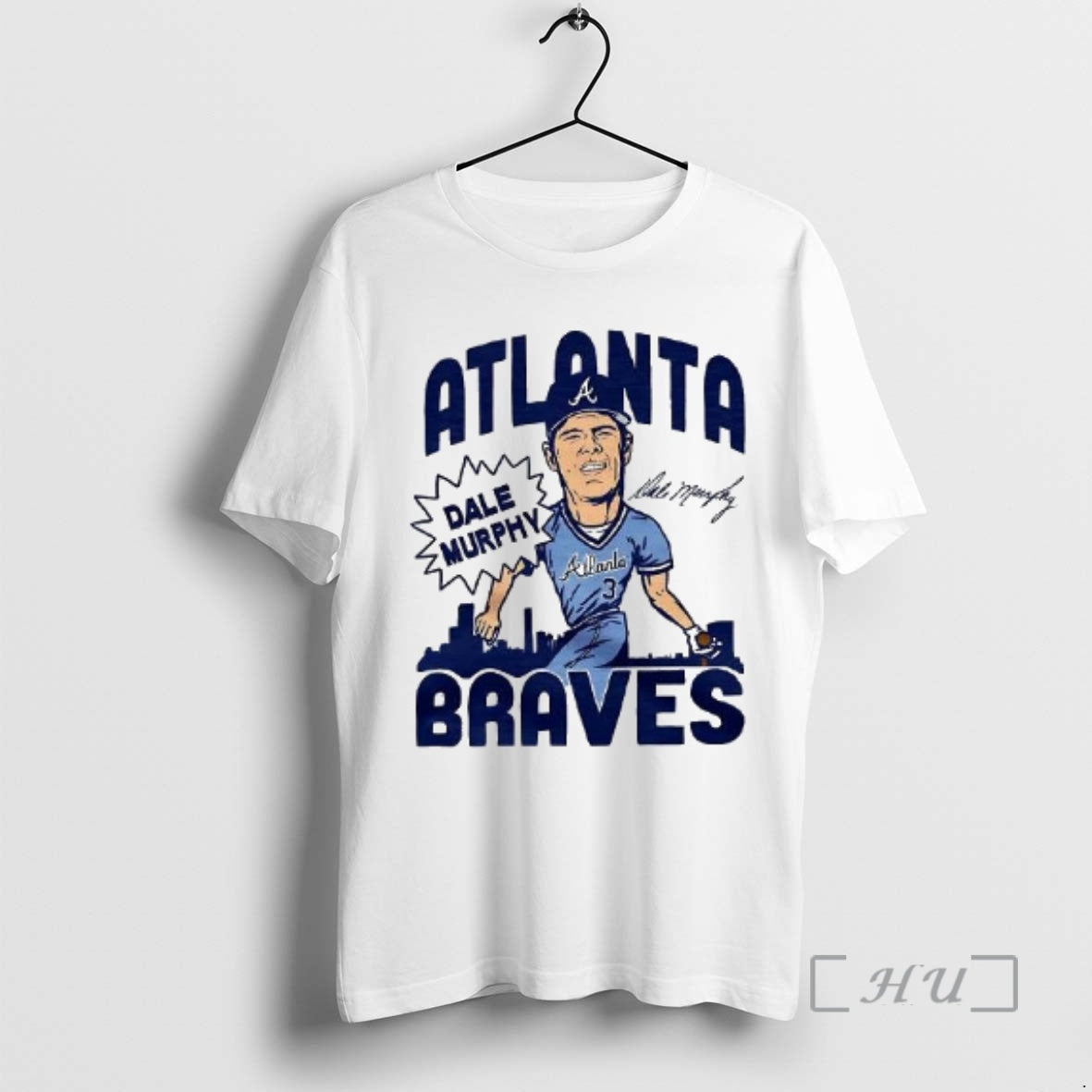 Officials Dale Murphy Atlanta Braves Baseball Signature Caricatures Woman T-Shirts, Hoodie, Sweatshirt
